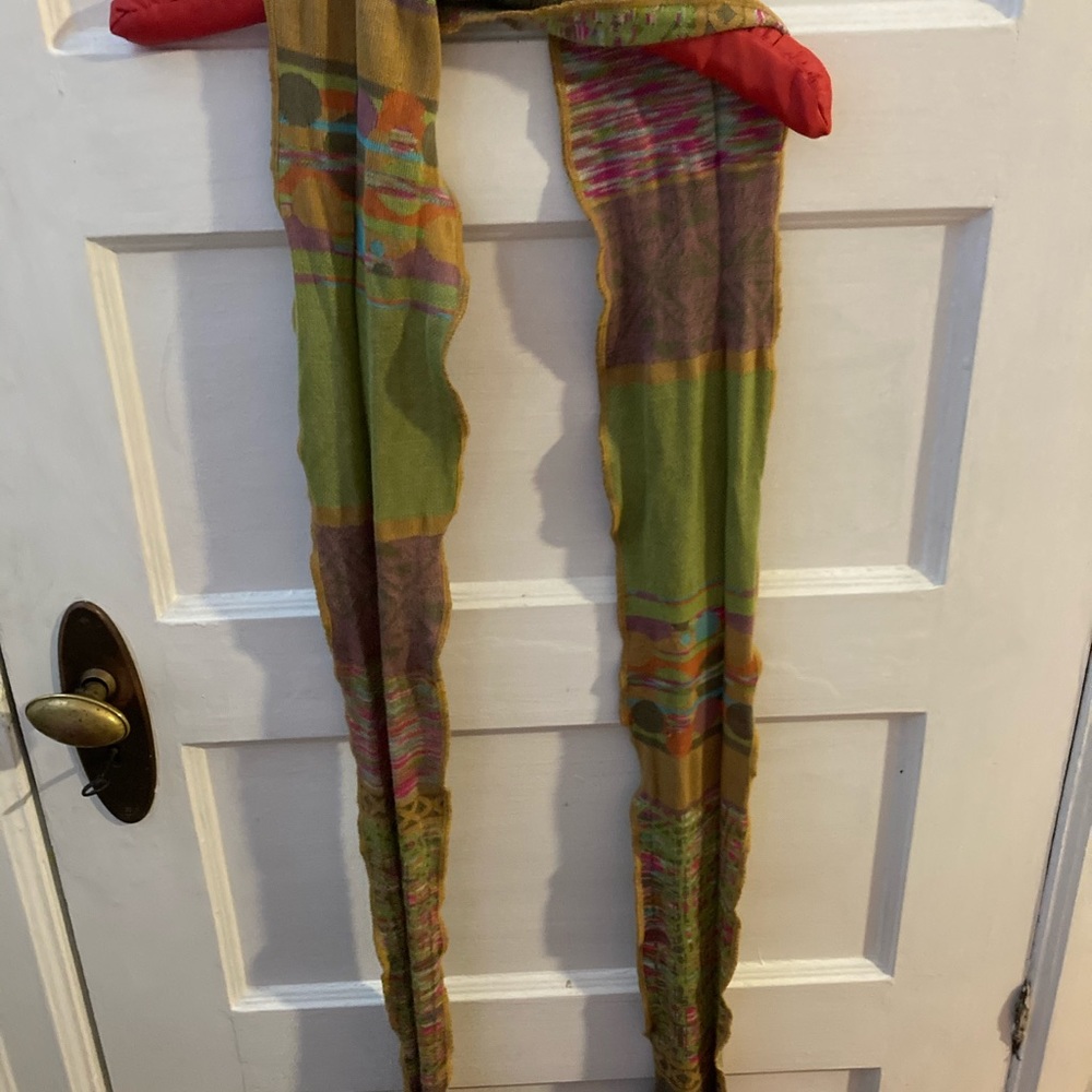Colored scarf